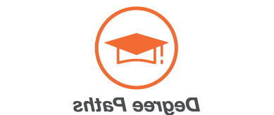 毕业帽的图标和“学位路径”的字样